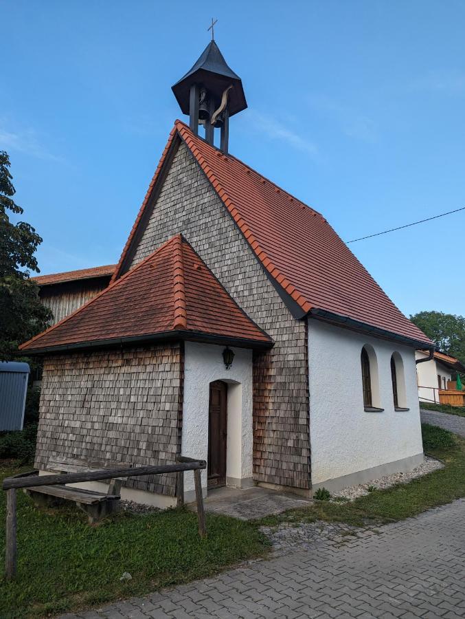 Ferienwohnung Koenigsblick Poppler Hopferau Exterior foto