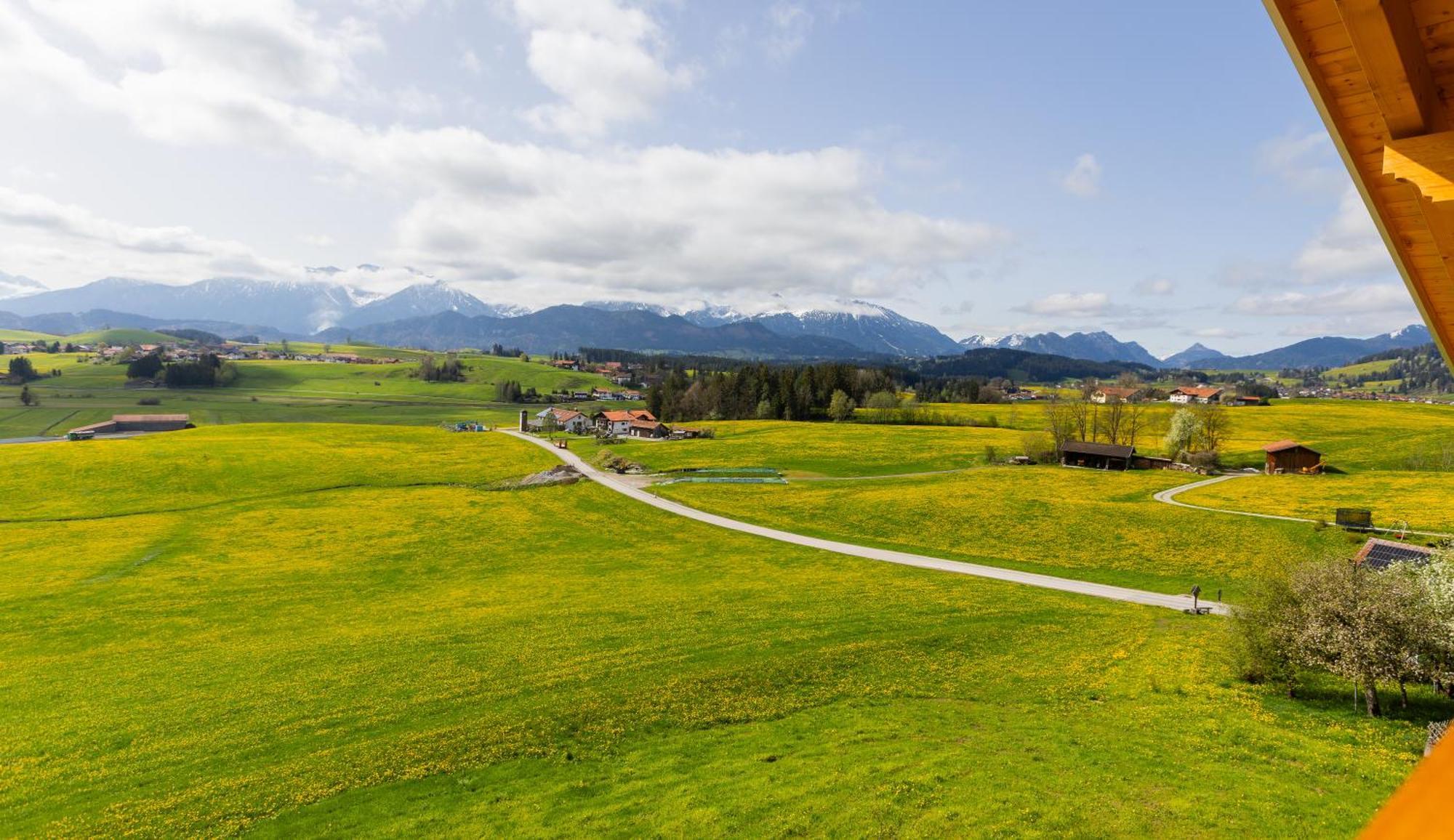 Ferienwohnung Koenigsblick Poppler Hopferau Exterior foto