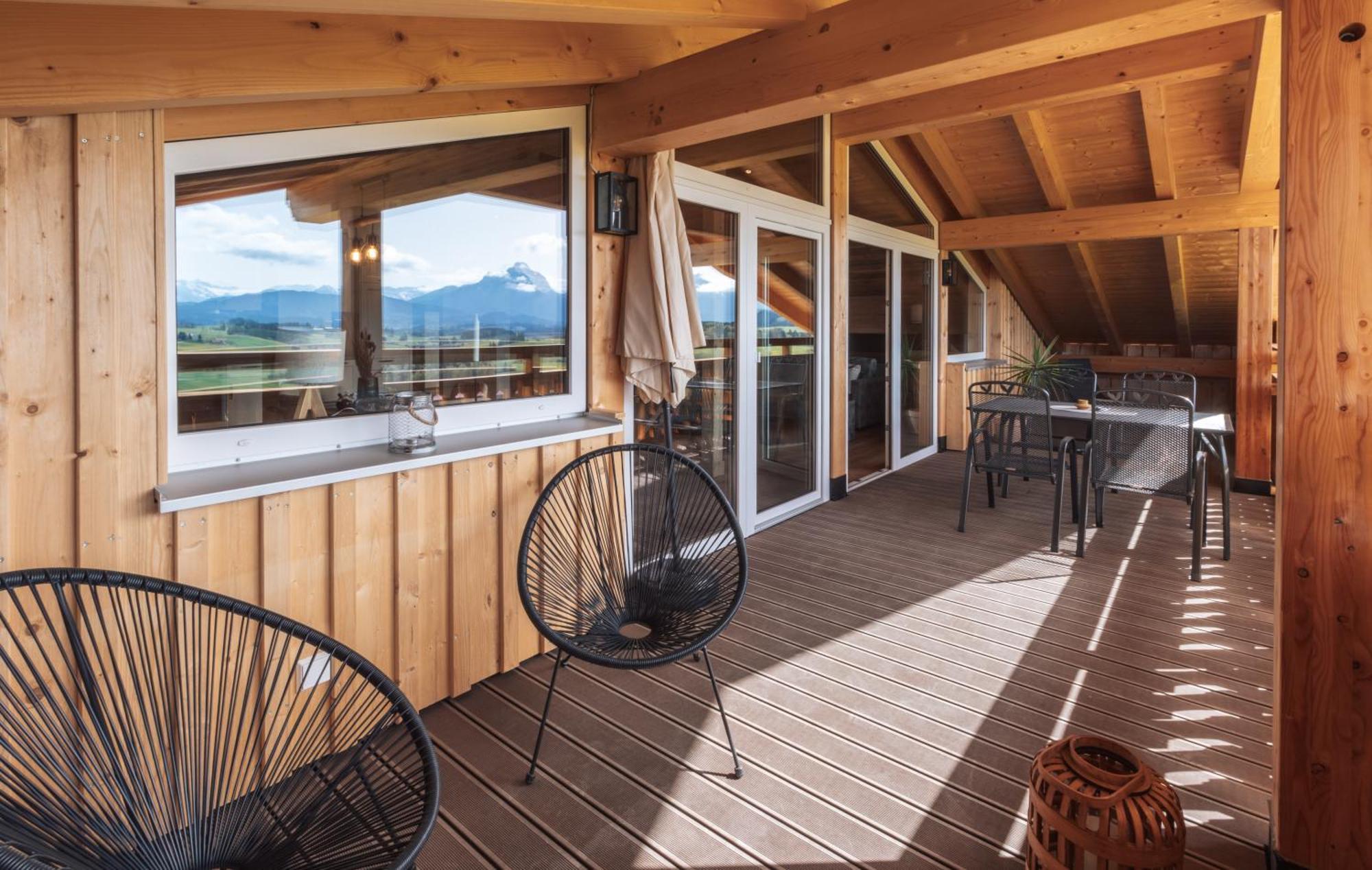 Ferienwohnung Koenigsblick Poppler Hopferau Exterior foto