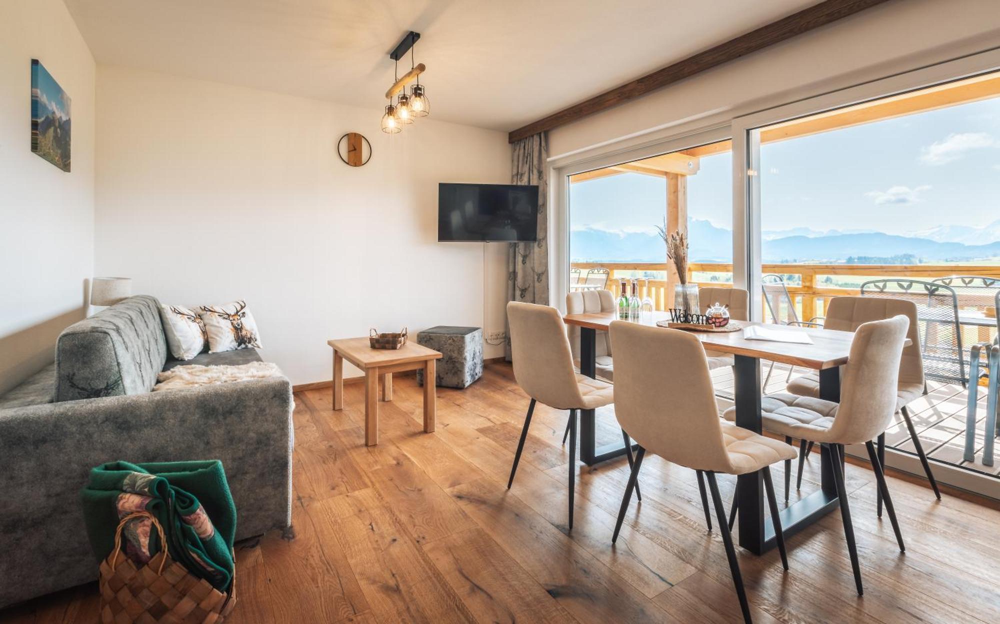Ferienwohnung Koenigsblick Poppler Hopferau Exterior foto